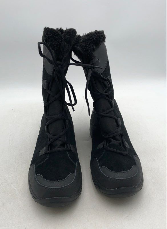 Columbia Women&#39;s Ice Maiden 2 BL1581-011 Black Round Toe Snow Boots - Size 7