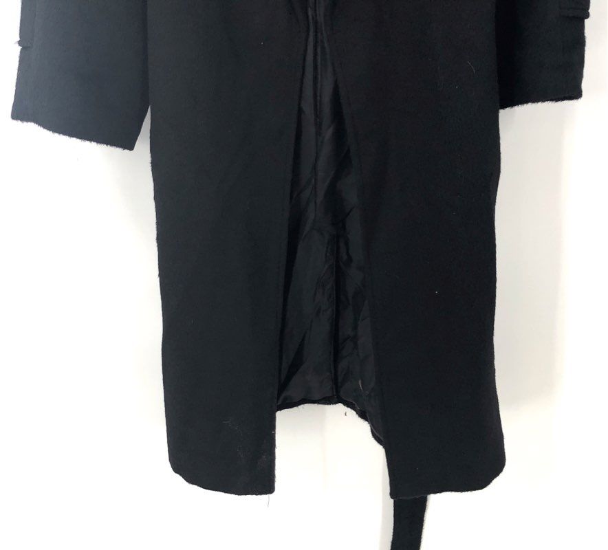 NWT Nasty Gal Collection Women's Black Overcoat - Size 6
