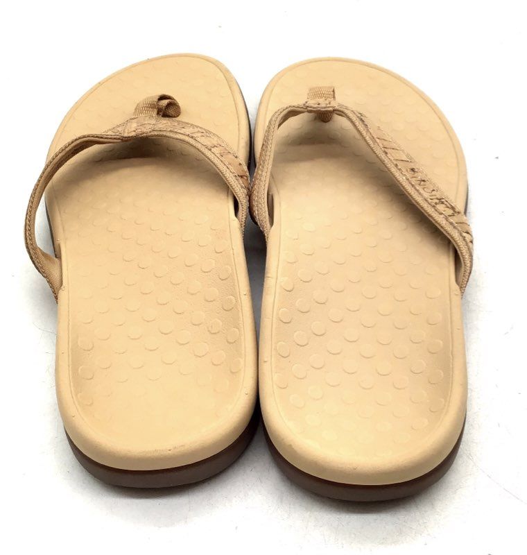Vionic Women's Brown Flip Flop Sandals - Size 9