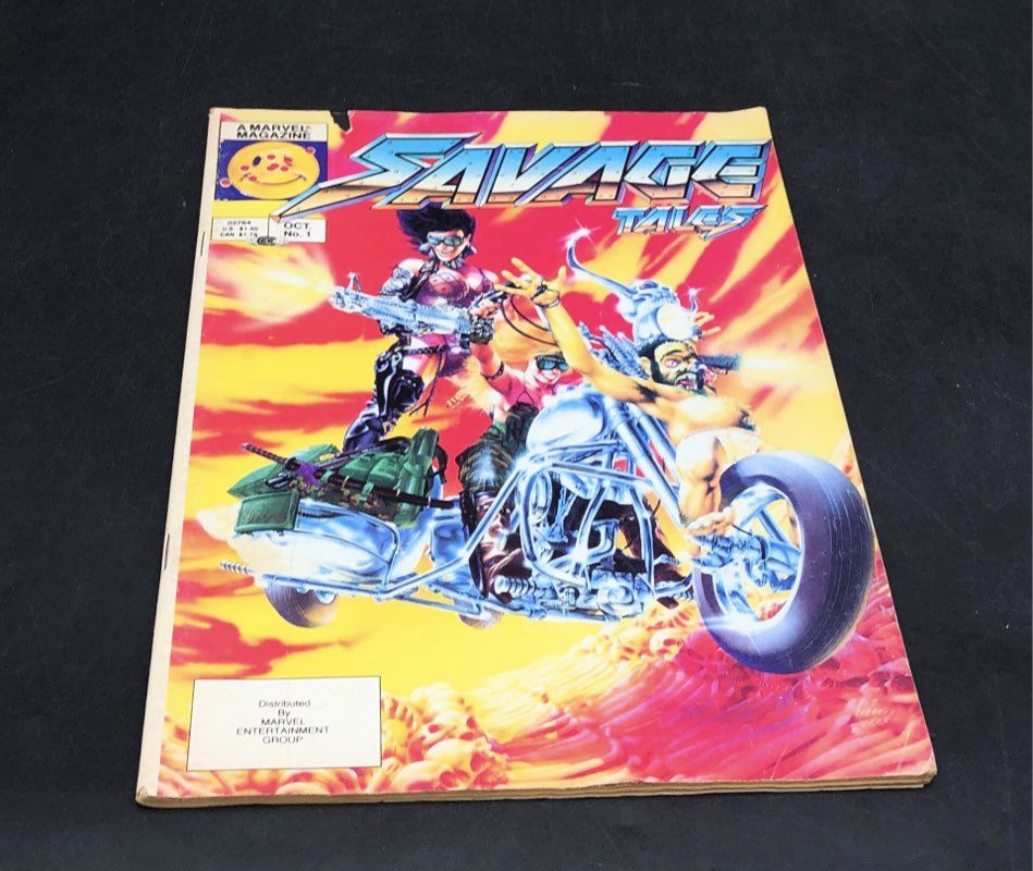 Marvel DC Comic Magazine Lot Bizarre Adventures Savage Tales Buscema 5 Items
