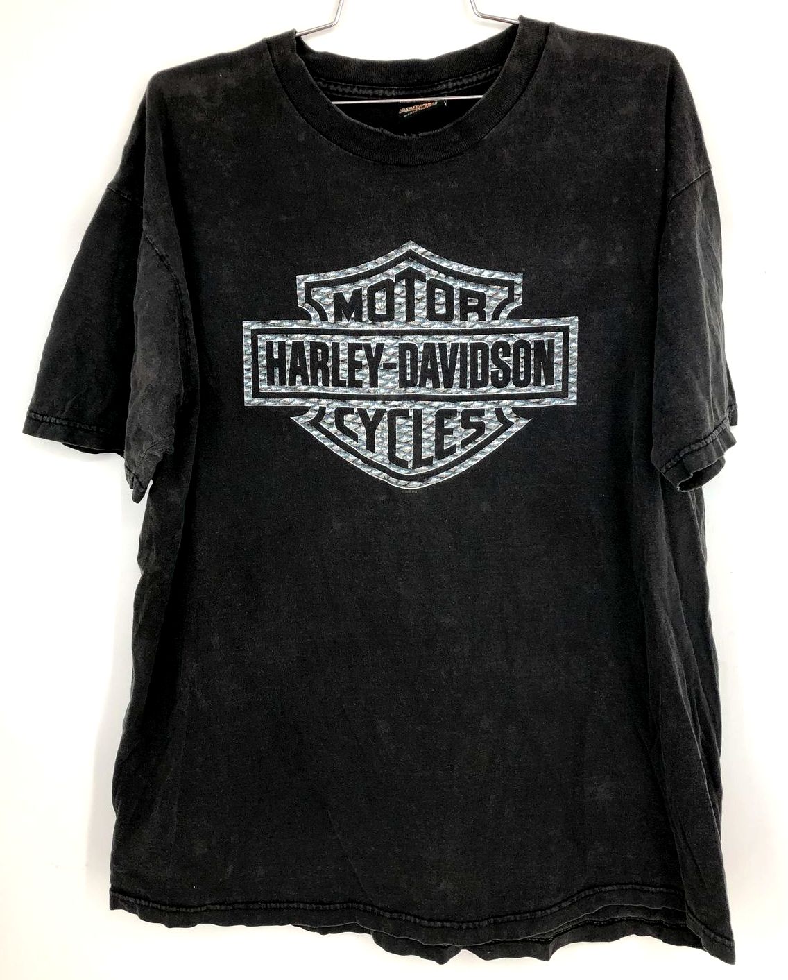 Vintage Harley-Davidson Front/Back Print Paris-Bastille, France T-Shirt - Sz XL