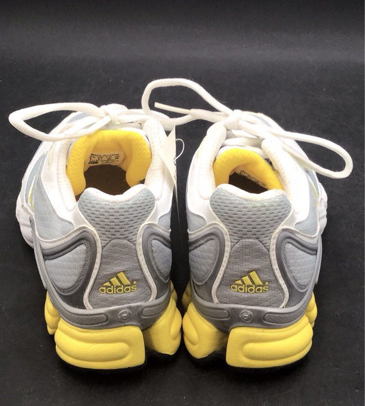 Vintage 2005 Adidas Adistar Cushion NWT White Grey Yellow Running Sz 8