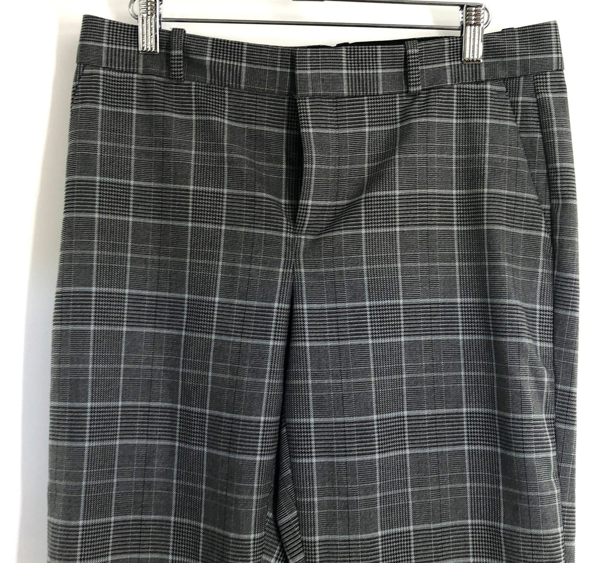 Banana Republic Women's Avery Gray Glen Plaid Slim Ankle Pants Sz 6 NWT