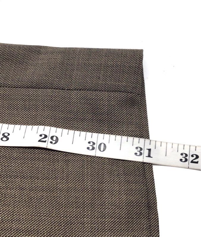 Stafford Men's Brown Sharkskin Travel Classic Fit Suit Pants NWT 34x30