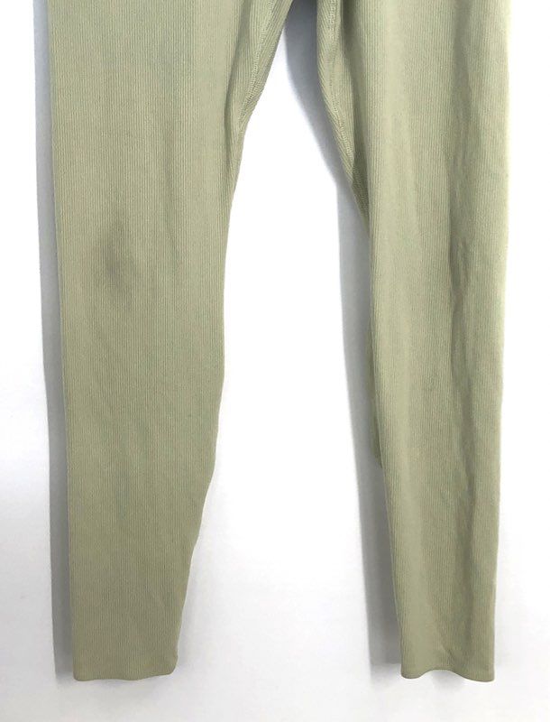 Nike Women's Yoga Dri-FIT Luxe Ribbed High Rise Leggings Sage Green Sz S