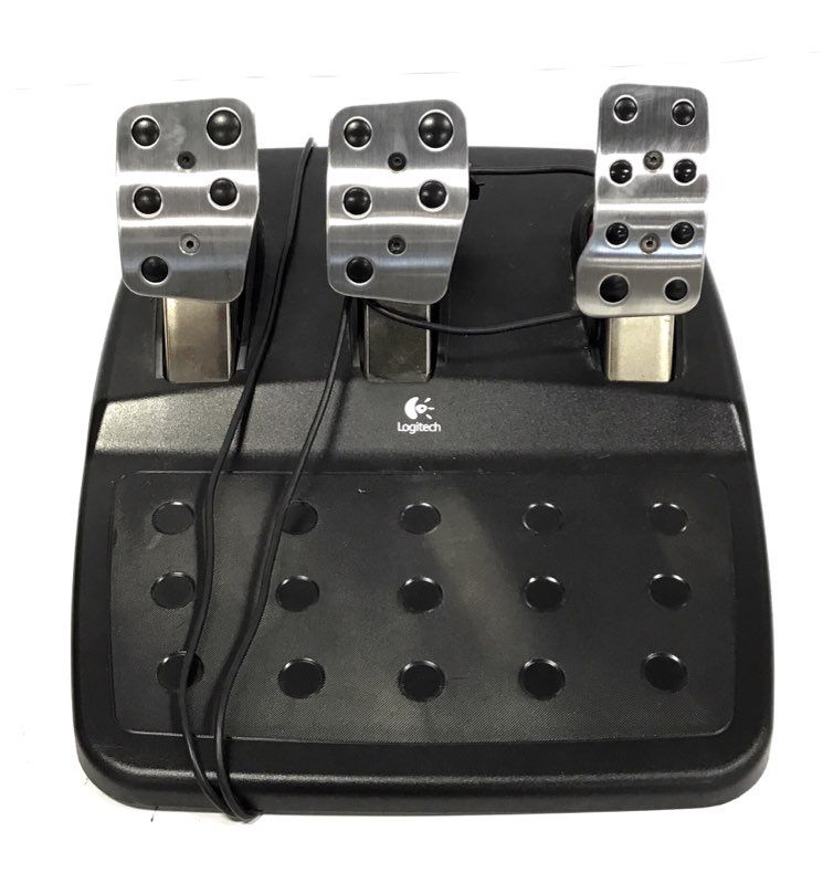 Logitech Black Driving Force Racing Wheels Controller With Accessories