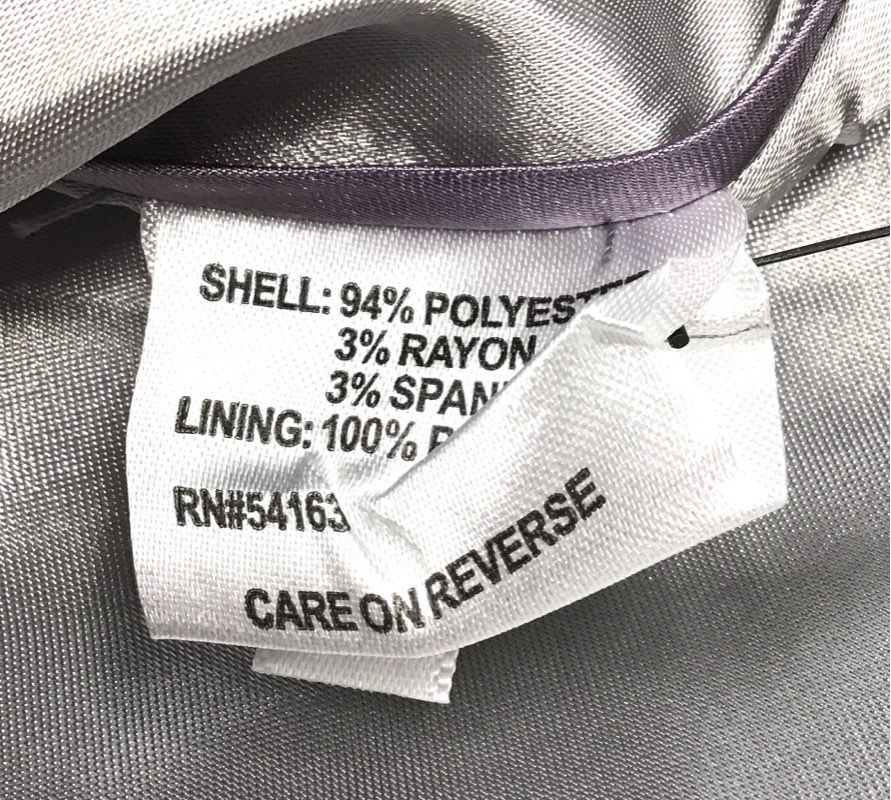Calvin Klein Women's Purple Orchid Plus Size 3X Button Front Coat Jacket NWT
