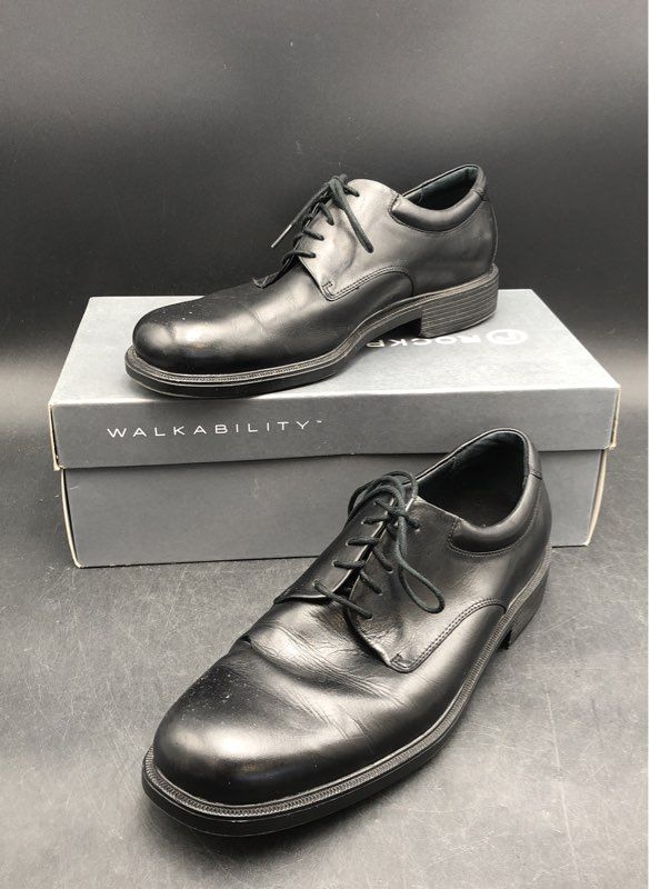 NIB Rockport Men's Black Oxford Dress Shoes - Size 13