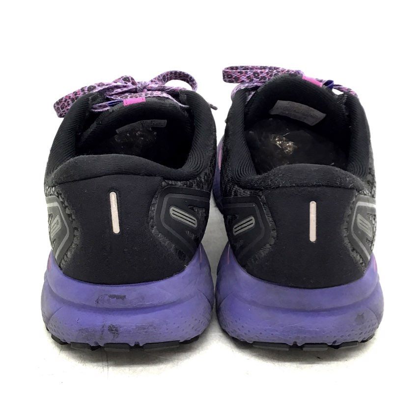 Brooks Women's Ghost 14 Black Animal Print Athletic Shoes - Size 8.5