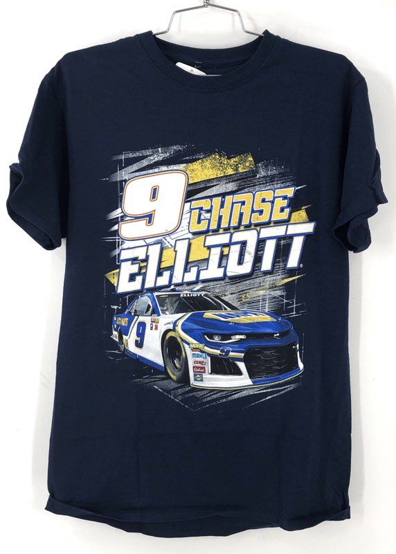 NWT Hendrick Motorsports Men's Navy Chase Elliott #9 NASCAR T-Shirt - Size M