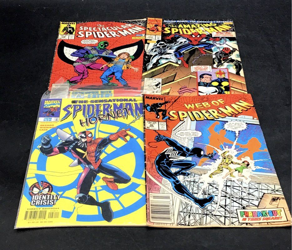 Marvel Spider-Man Comic Lot 1980s-2000s Mixed Titles Approx 30