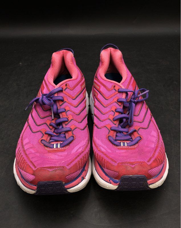 Hoka One One Women's Clifton 4 Pink Athletic Shoes - Size 10