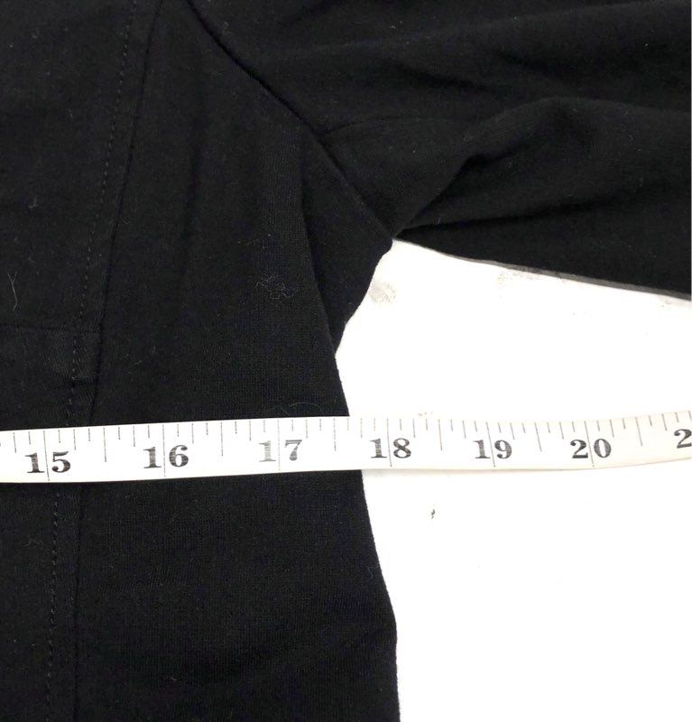Cabi Women's Black Double Breasted Cropped Knit Blazer Jacket Sz M