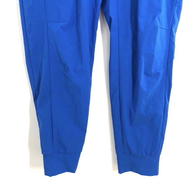 CRZ YOGA Women's Casual Jogger Pants Sparkle Blue Ripstop Athletic Sz XL NWT