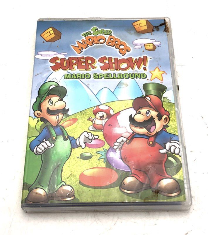 The Super Mario Bros. Super Show! 4 DVD Lot Mario of the Deep Spellbound Retro
