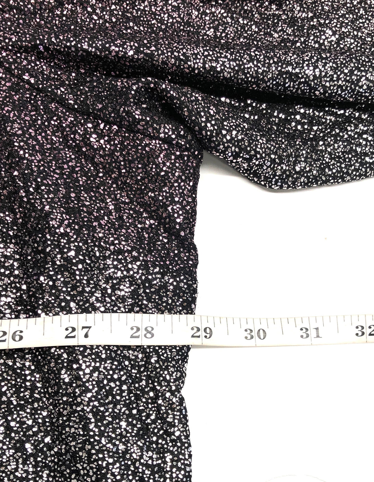 Lane Bryant Women's Purple Silver Ombre Metallic Sparkle Dress Sz 26/28 NWT