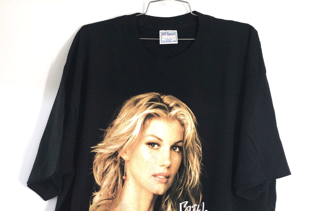 Vintage 2000 Faith Hill Tour T-Shirt Double Stitch All Sport USA Sz XL