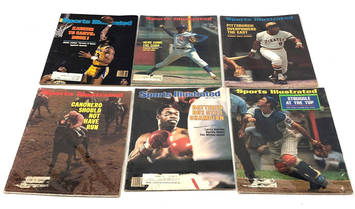 Sports Magazine Lot 1970s-1990s Sports Illustrated Newsweek 18 Issues See Photos