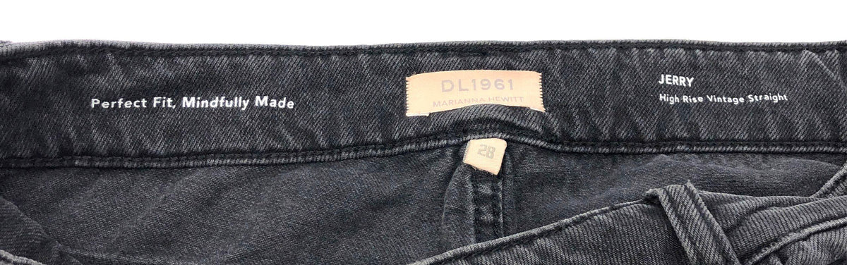DL1961 Marianna Hewitt Women's Jerry High Rise Vintage Straight Jeans Salinas 28