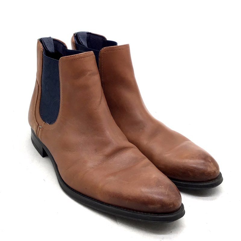 Ted Baker London Men's Brown Chelsea Boots - Size 10