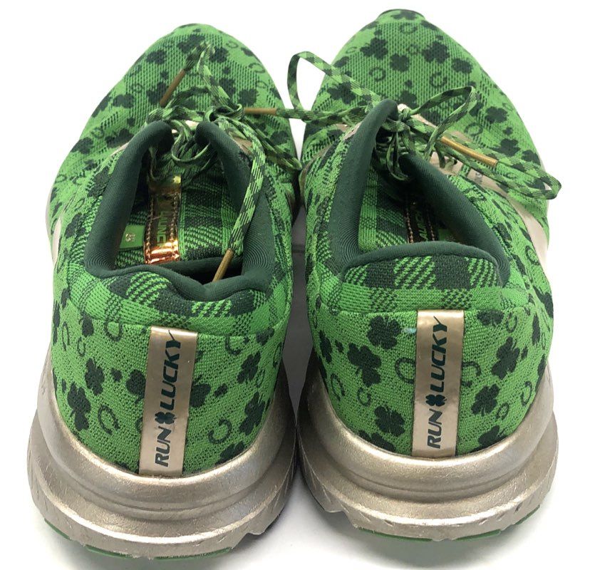 Brooks Launch 6 Run Lucky St. Patricks Day Shamrock Green Womens Size 9.5
