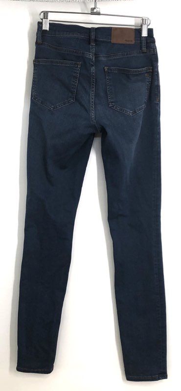 Madewell Women's Roadtripper Skinny Jeans Dark Blue High Rise Stretch Sz 25
