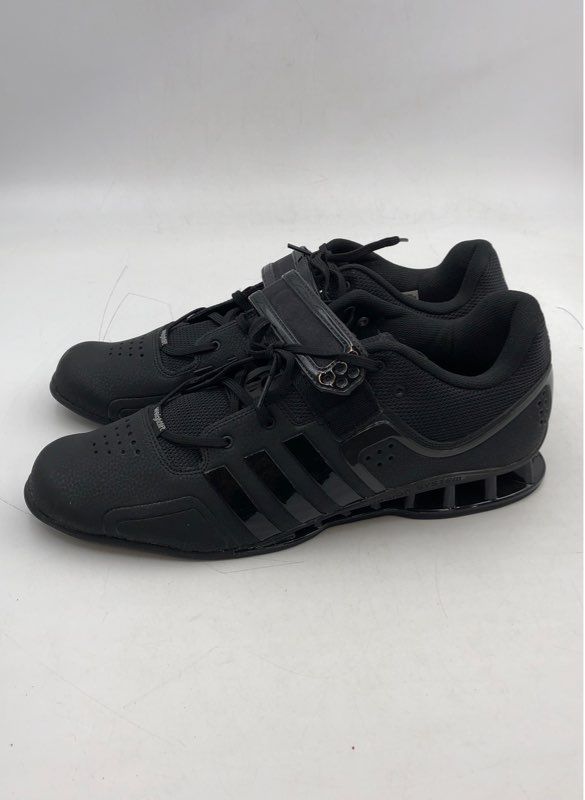 Adidas Men&#39;s Adipower Weightlifting BA7923 Black Athletic Shoes - Size 16