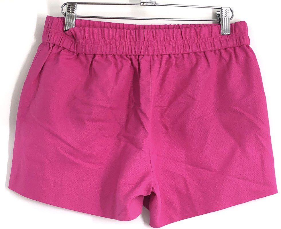 J.Crew Women's Pink Pull-on Textured Cotton Shorts Size 0 NWT