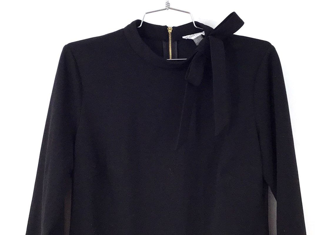 NWT Calvin Klein Women's Black Sheath Dress - Size 8