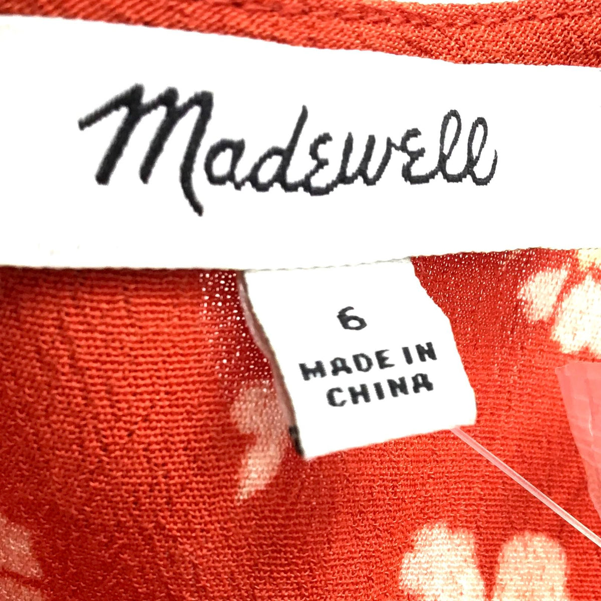 NWT Madewell Mini Dress - Size 6