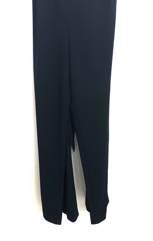 Antonio Melani Women's Carlos One Shoulder Jumpsuit Navy Blue Size 10 NWT