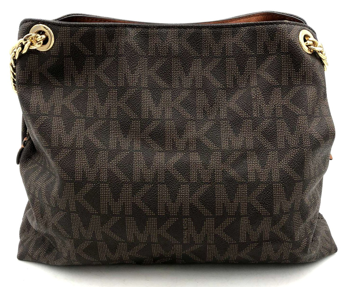 Authentic Michael Kors Luxury Women&#39;s Brown Shoulder Bag - COA Included