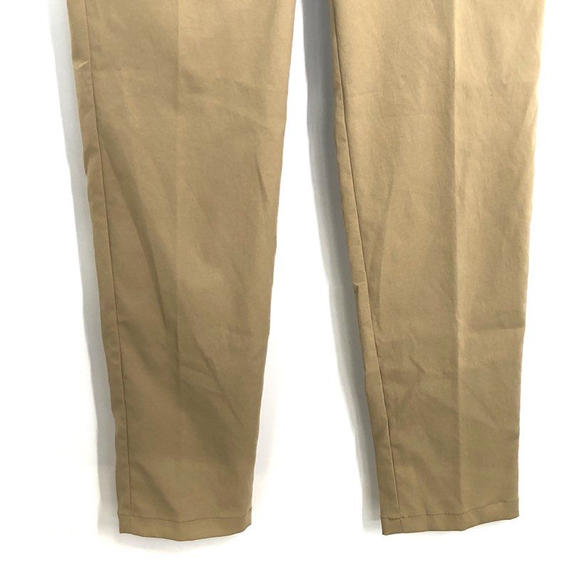 Hiltl Men's Trento Trousers Beige Khaki Flat Front Pants Sz 50 US 34 NWT