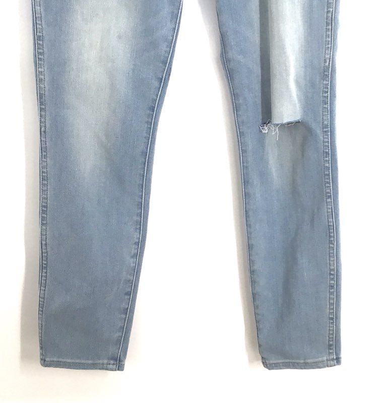 Madewell Women's Roadtripper Jeggings Light Blue High Rise Skinny Jeans Sz 27