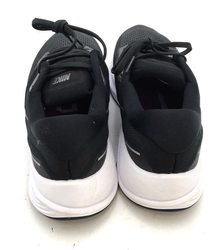 Nike Air Zoom Structure 24 Black Hyper Violet Running Shoes Men's Size 11.5