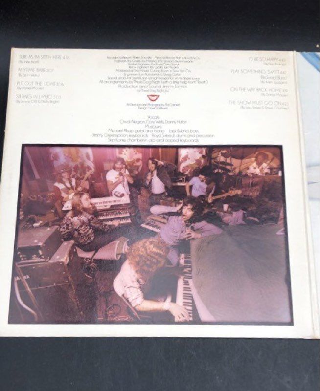 Hard Labor By Three Dog Night Vinyl Record