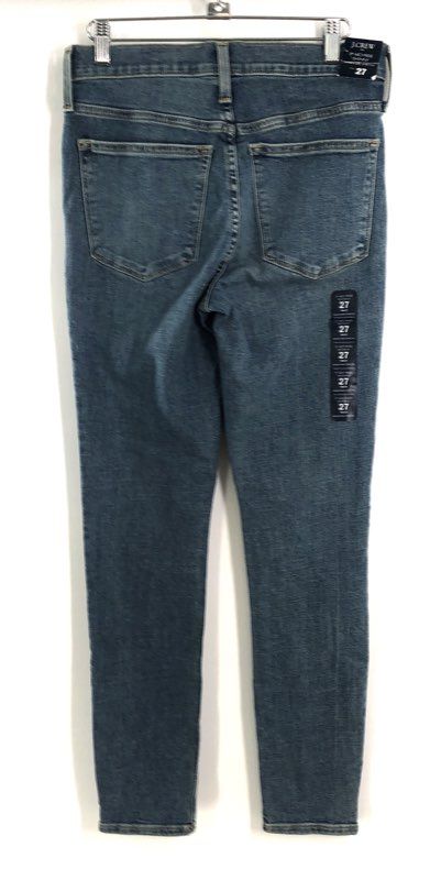 J.Crew Women's 9" Mid-Rise Skinny Jeans Blue NWT Size 27