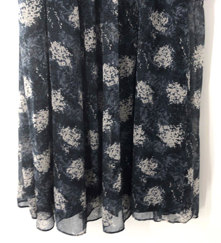 NWT Joie Women's Baltic Print Sleeveless Mock Neck Smocked Dress Sz S