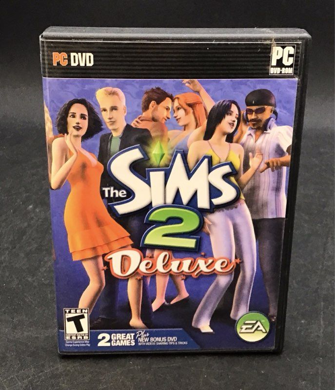 The Sims 2 3 & 4 PC Mac CD DVD ROM Game Lot of 5 Expansion Packs & Deluxe