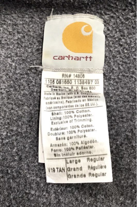 Y2K 2000s Carhartt Men's Tan V19 Duck Canvas Vest - Size L