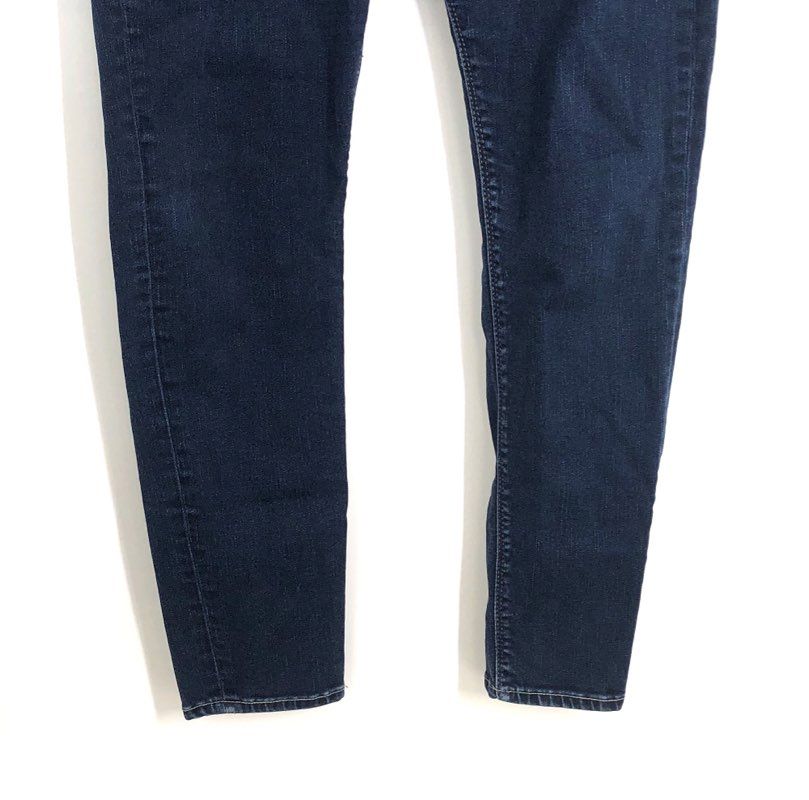 Lucky Brand Women's Dark Indigo Blue Skinny Jeans Stretch Denim Sz 10/30