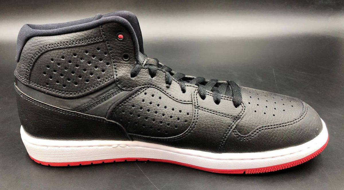 Nike Air Jordan Access Men's 'Black Gym Red' Sneakers - Size 10.5 (+COA)