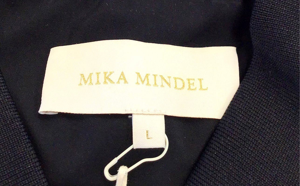 NWT Mika Mindel Women's Blue Bomber Jacket - Size L