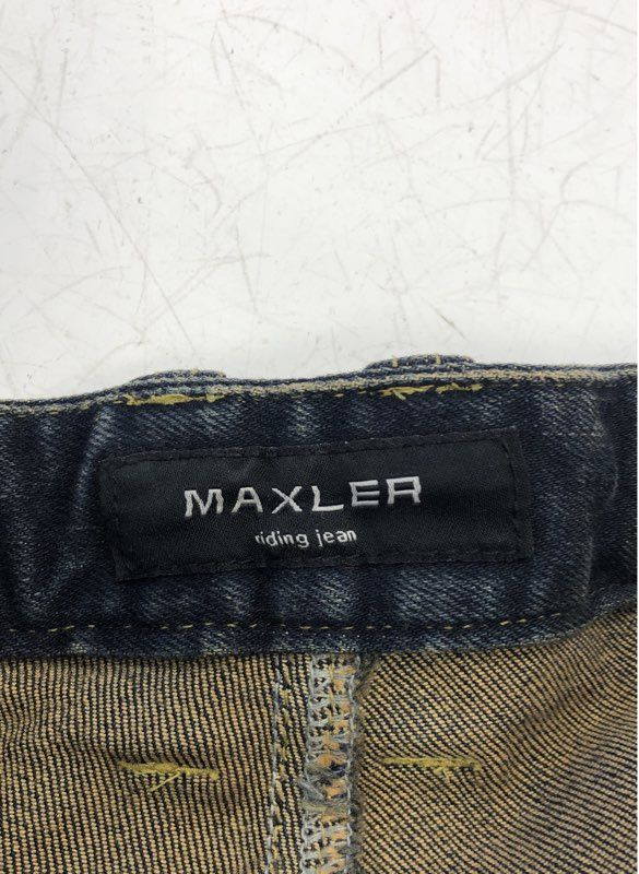 Maxler Men's Blue Riding Skinny Jeans - Size 38