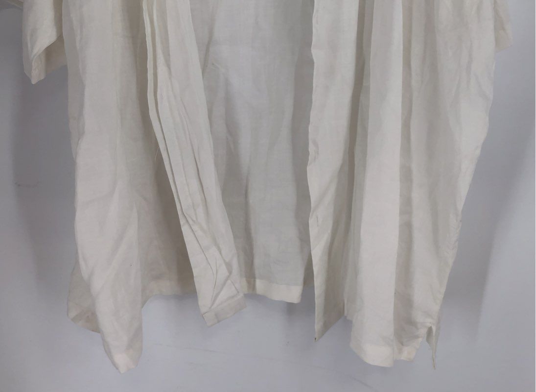 NWT Giorgio Inserti Women's White Shirt Dress - Size 5XL