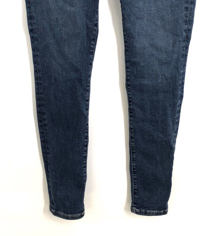 Joe's Jeans Women's The Charlie Snapback High Rise Skinny Dark Blue Jeans Sz XL
