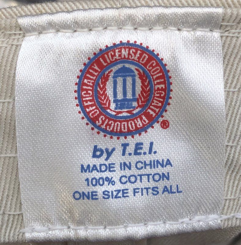 T.E.I Men's Red White Alabama Crimson Tide Baseball Hat - One Size Lot Of 3