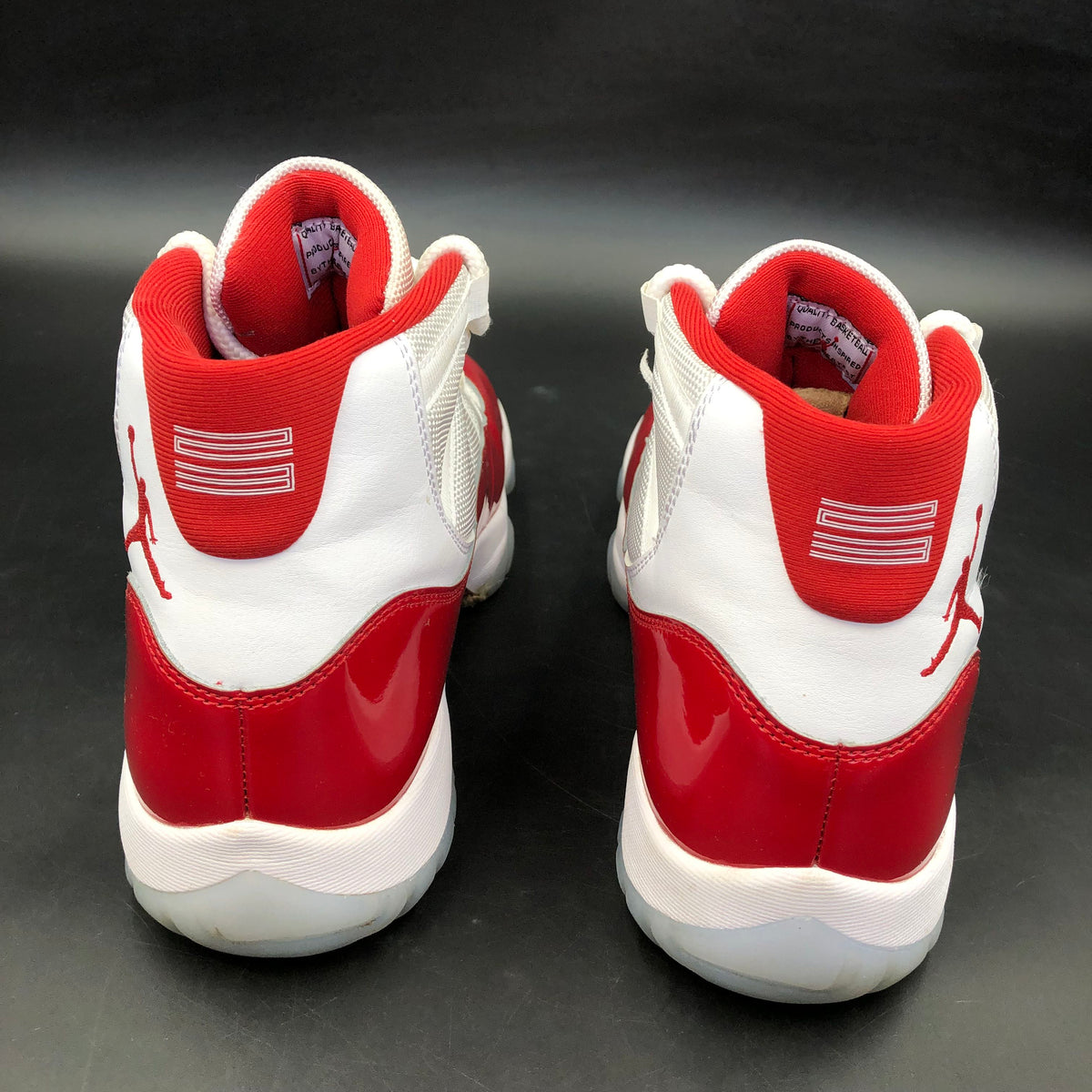 Nike Air Jordan 11 Men's Retro 'Varsity Red' Sneakers-Size: 10 (+COA)