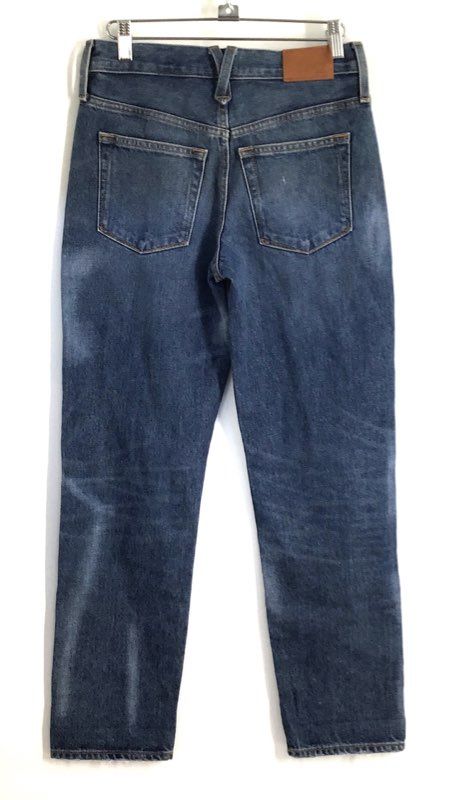 J.Crew Women's Blue Slouchy Boyfriend Jeans Distressed High Rise Sz 23 NWT
