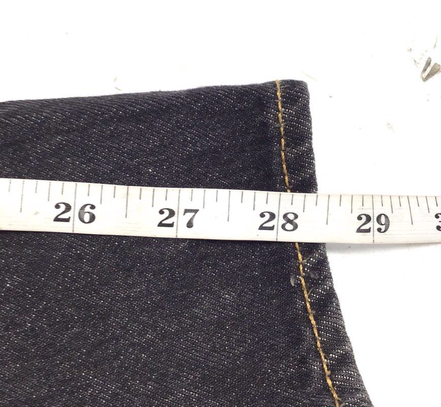 Levi's Men's Hi-Ball Taper Jeans Black Side Logo Stripe Denim Sz 36x30